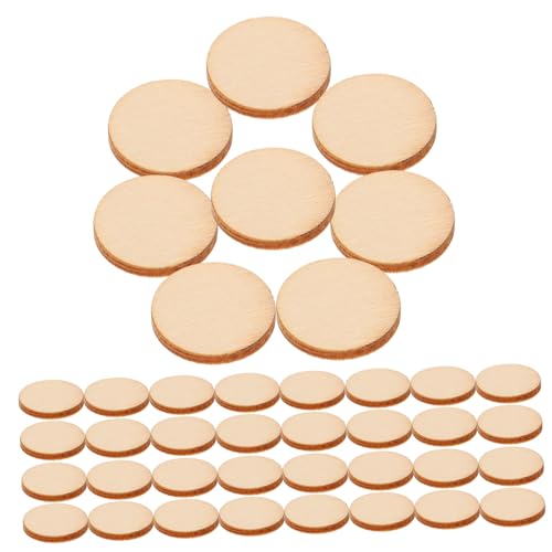 Veemoon 200Stücke Unlackierte Runde Holzscheiben DIY Holzstücke Für Bastelprojekte Glatte Oberflächen Für Dekoration Und Kreativarbeiten Und Erwachsene Veemoon 200Stücke Unlackierte Runde Holzscheiben DIY Holzstücke Für Bastelprojekte Glatte Oberflächen Für Dekoration Und Kreativarbeiten Und Erwachsene von Veemoon