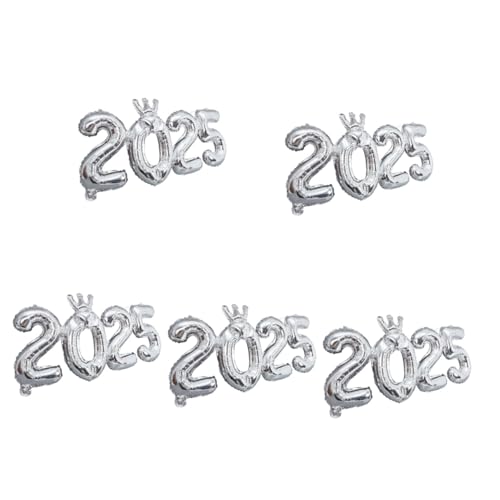 Veemoon 2025 Aluminium Folienballons Set Für Geburtstagsfeiern Und Neujahrsfeiern – 10 Bunte - Langlebige Ballons Für Unvergessliche Feierlichkeiten Und Dekorationen Veemoon 2025 Aluminium Folienballons Set Für Geburtstagsfeiern Und Neujahrsfeiern – 10 Bunte - Langlebige Ballons Für Unvergessliche Feierlichkeiten Und Dekorationen von Veemoon