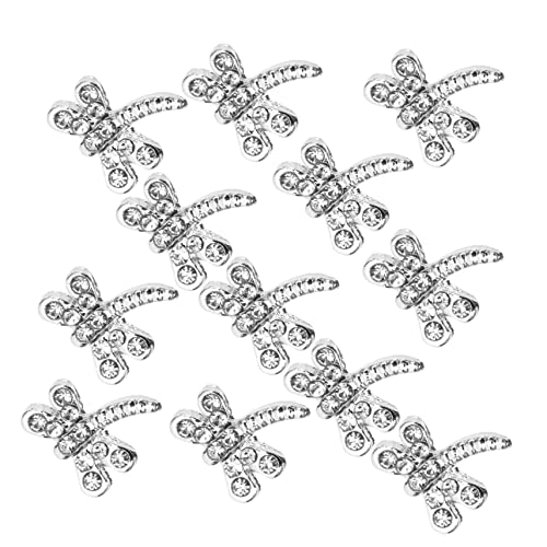 Veemoon 20Stücke Bling Dragonfly Nail Charms Dekorative Nagelkunst Juwelen für DIY Nageldesign für Maniküre und Nagelkunstliebhaber Veemoon 20Stücke Bling Dragonfly Nail Charms Dekorative Nagelkunst Juwelen für DIY Nageldesign für Maniküre und Nagelkunstliebhaber von Veemoon