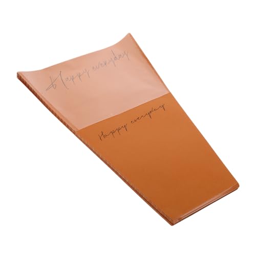 Veemoon 20Stücke Blumenstraußverpackungsbeutel Wasserdichte Blumenhülle Für Floristen Geschenkpapier Für Blumenstrauß Blumenstraußhalter Transparentes Design Hochzeiten von Veemoon