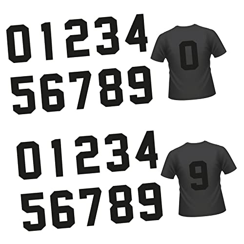 Veemoon 20Stücke Bügelzahlen Aufkleber für T Shirts Schwarze Wärmeübertragungsnummern für Kleidung für DIY Projekte Einfache Anwendung Hervorragende Verarbeitung Veemoon 20Stücke Bügelzahlen Aufkleber für T Shirts Schwarze Wärmeübertragungsnummern für Kleidung für DIY Projekte Einfache Anwendung Hervorragende Verarbeitung von Veemoon