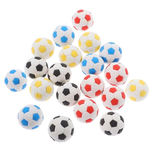 Veemoon 20Stücke Cartoon Mini Radiergummis Fußball Design Radiergummis Für Schülerzubehör Für Schule Und Bastelprojekte von Veemoon