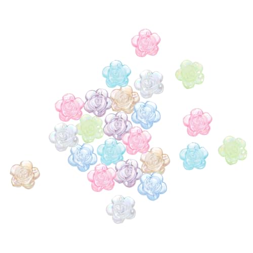 Veemoon 20Stücke DIY Blumenperlen Harz Perlen für Armbänder und Schmuckherstellung für Bastelprojekte und Personalisierte Accessoires Veemoon 20Stücke DIY Blumenperlen Harz Perlen für Armbänder und Schmuckherstellung für Bastelprojekte und Personalisierte Accessoires von Veemoon