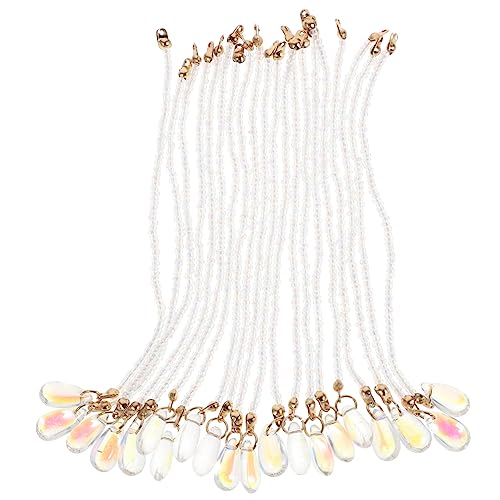 Veemoon 20Stücke Haarstäbchen Charms Perlen Quasten Zubehör Für DIY Kopfschmuck Für Hochzeitsfrisuren Und Haaraccessoires Veemoon 20Stücke Haarstäbchen Charms Perlen Quasten Zubehör Für DIY Kopfschmuck Für Hochzeitsfrisuren Und Haaraccessoires von Veemoon