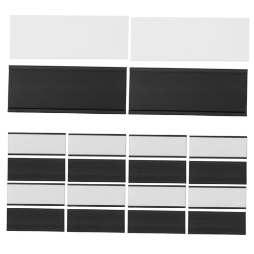 Veemoon 20Stücke Magnetische Etikettenhalter Für Preisschilder Praktische Display Clips Für Kanalregale Format Für Lager Und Regalbeschriftung Veemoon 20Stücke Magnetische Etikettenhalter Für Preisschilder Praktische Display Clips Für Kanalregale Format Für Lager Und Regalbeschriftung von Veemoon