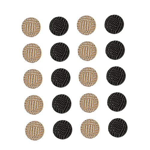 Veemoon 20Stücke Metallknöpfe Kreative Mode Knöpfe für Kleidung DIY Dekorationen Design Glänzendem für Anzüge Blazer und Mäntel Veemoon 20Stücke Metallknöpfe Kreative Mode Knöpfe für Kleidung DIY Dekorationen Design Glänzendem für Anzüge Blazer und Mäntel von Veemoon