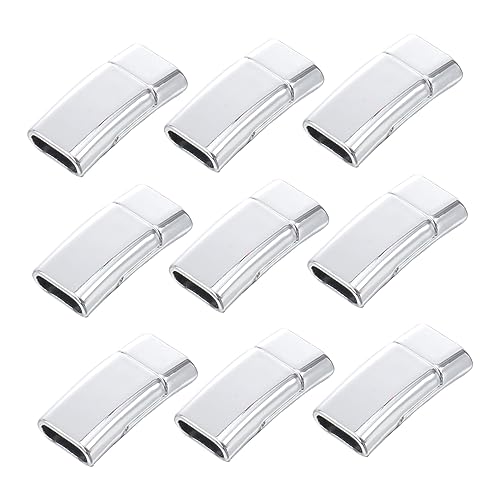 Veemoon 20Stücke Silber Magnetverschluss Armbandverbinder Schmuck DIY Zubehör Für Ketten Und Armbänder Magnetische Verschlüsse Für Schmuckdesign von Veemoon