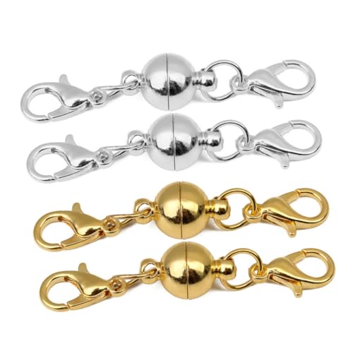 Veemoon 20Stücke Verschluss Karabiner für Schmuckherstellung und Langlebig und Praktisch für DIY Halsketten und Armbänder von Veemoon