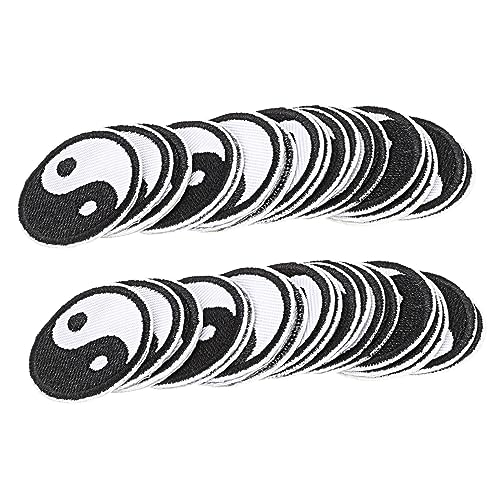 Veemoon 20er Set Yin Und Yang Aufnäher Mini - Lustige - Bestickte Patches Für Jeans Hemden Und Stoffe Ideal Zum Aufbügeln Oder Aufnähen Perfektes Für Kreative Nähprojekte Veemoon 20er Set Yin Und Yang Aufnäher Mini - Lustige - Bestickte Patches Für Jeans Hemden Und Stoffe Ideal Zum Aufbügeln Oder Aufnähen Perfektes Für Kreative Nähprojekte von Veemoon