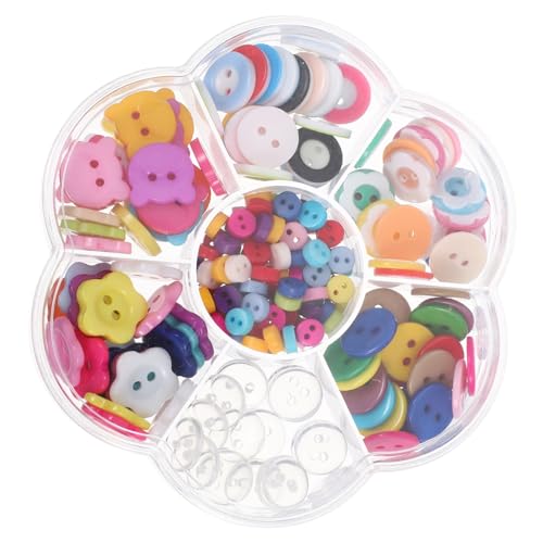 Veemoon 220 Stk. Bunte Resin Knöpfe Nähknöpfe Leicht für DIY Bastelprojekte Vielseitig für Pullover Hemd Kreative Handarbeit Robuste Kunstharzknöpfe Veemoon 220 Stk. Bunte Resin Knöpfe Nähknöpfe Leicht für DIY Bastelprojekte Vielseitig für Pullover Hemd Kreative Handarbeit Robuste Kunstharzknöpfe von Veemoon