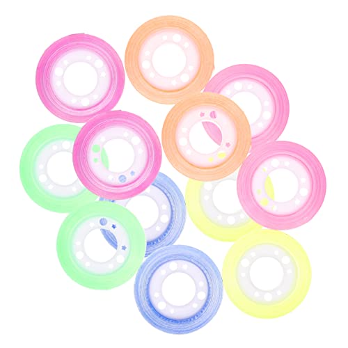 Veemoon 24 Rollen Bunte Transparente Klebebänder DIY Dekorationsband für Scrapbooking Geschenkverpackung und Kreative Projekte Vielseitig Einsetzbar Veemoon 24 Rollen Bunte Transparente Klebebänder DIY Dekorationsband für Scrapbooking Geschenkverpackung und Kreative Projekte Vielseitig Einsetzbar von Veemoon