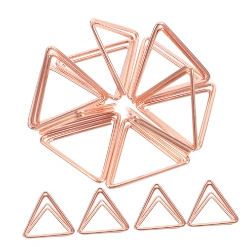 Veemoon 24 Stück Dreieckiger Geldscheinhalter Kartenhalter stehen Tischkartenhalter für den Tisch Namenskarten für die Tischdekoration Tischkarten für die Tischdekoration Metall Roségold Veemoon 24 Stück Dreieckiger Geldscheinhalter Kartenhalter stehen Tischkartenhalter für den Tisch Namenskarten für die Tischdekoration Tischkarten für die Tischdekoration Metall Roségold von Veemoon