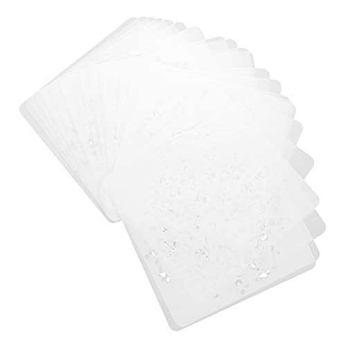 Veemoon 24 Stück Malvorlage schablonen bastelmaterial Handwerk Vorlagen ornament schablone bastel materialien für groß malen bildung Wiederverwendbare Vorlagen das Haustier Weiß Veemoon 24 Stück Malvorlage schablonen bastelmaterial Handwerk Vorlagen ornament schablone bastel materialien für groß malen bildung Wiederverwendbare Vorlagen das Haustier Weiß von Veemoon