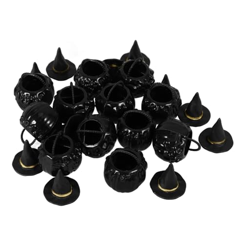Veemoon 24 Stück Mini Hexenhüte Und Für Halloween-Deko - Ideal Für Puppenstube Und Kreative Bastelideen Perfektes Zubehör Für Süßes Oder Saures Und Partys Veemoon 24 Stück Mini Hexenhüte Und Für Halloween-Deko - Ideal Für Puppenstube Und Kreative Bastelideen Perfektes Zubehör Für Süßes Oder Saures Und Partys von Veemoon