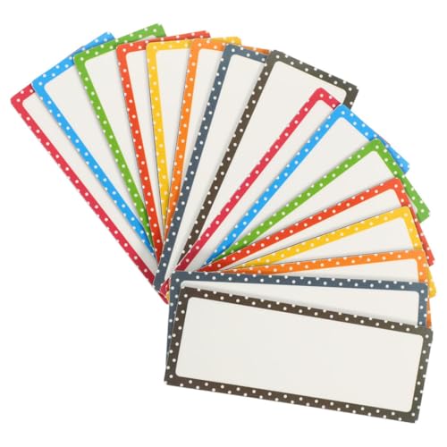 Veemoon 24 Stück Teiliges Magnetisches Whiteboard-etiketten- Wiederbeschreibbare Abwischbare Namensschilder in Farben Langlebige Flexible Magnetschilder für Kühlschrank Schrank und Büro Veemoon 24 Stück Teiliges Magnetisches Whiteboard-etiketten- Wiederbeschreibbare Abwischbare Namensschilder in Farben Langlebige Flexible Magnetschilder für Kühlschrank Schrank und Büro von Veemoon