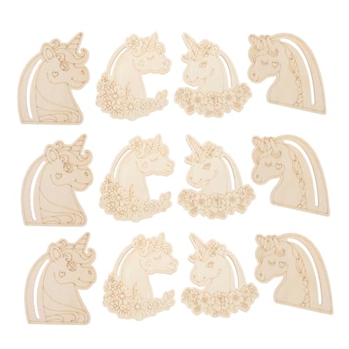 Veemoon 24 Stück Teiliges Unvollendete Einhorn Holzscheiben zum Bemalen Natürliche DIY Holzstücke für Handwerk Dekoration und Gestalten Sicheres Material für Bastelprojekte und Veemoon 24 Stück Teiliges Unvollendete Einhorn Holzscheiben zum Bemalen Natürliche DIY Holzstücke für Handwerk Dekoration und Gestalten Sicheres Material für Bastelprojekte und von Veemoon