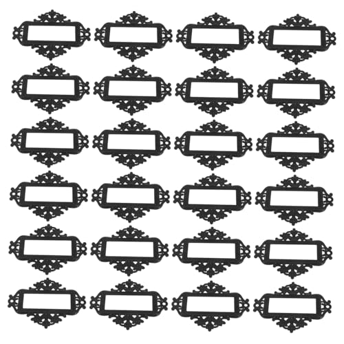 Veemoon 24 Stück Teiliges Vintage Metall Etikettenhalter Stabiler Schubladen Kartenhalter Vielseitig für Büro Haus Schrankbeschriftung Praktischer Labelrahmen für Akten Veemoon 24 Stück Teiliges Vintage Metall Etikettenhalter Stabiler Schubladen Kartenhalter Vielseitig für Büro Haus Schrankbeschriftung Praktischer Labelrahmen für Akten von Veemoon