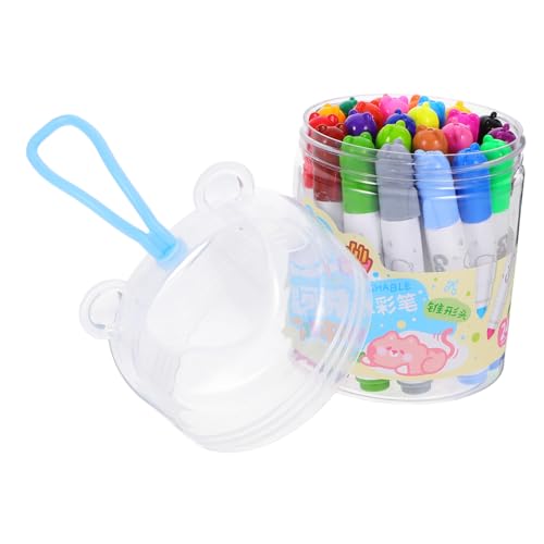 Veemoon 24-Teiliges Set kindermarker zum ausmalen Farbmarks Markierungen für abwaschbare Marker Große Stifte für den Unterricht Malbuchmarker Schulmaterial für Plastik Veemoon 24-Teiliges Set kindermarker zum ausmalen Farbmarks Markierungen für abwaschbare Marker Große Stifte für den Unterricht Malbuchmarker Schulmaterial für Plastik von Veemoon