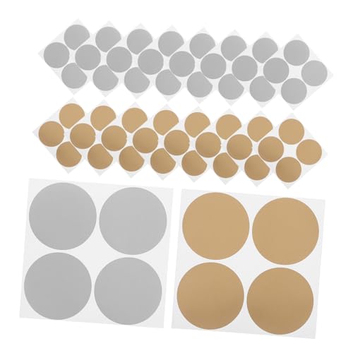 Veemoon 240 Stück Teiliges Scratch Off Aufkleber Rund Selbstklebend Goldene und Silberne DIY Rubbelsticker für Gewinnkarten Partyspiele Rubbellose Interaktive Überraschungsaufkleber mit Veemoon 240 Stück Teiliges Scratch Off Aufkleber Rund Selbstklebend Goldene und Silberne DIY Rubbelsticker für Gewinnkarten Partyspiele Rubbellose Interaktive Überraschungsaufkleber mit von Veemoon