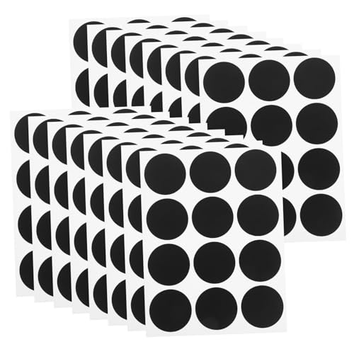 Veemoon 240 Stück Wasserdichte Aufkleber für Gewürzgläser Runde Selbstklebende Vorratsdosen etiketten Schwarze Label Decals zum Beschriften und Organisieren der Küche Veemoon 240 Stück Wasserdichte Aufkleber für Gewürzgläser Runde Selbstklebende Vorratsdosen etiketten Schwarze Label Decals zum Beschriften und Organisieren der Küche von Veemoon