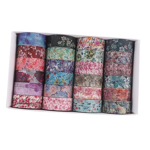 Veemoon 24Rollen Washi Tape Dekorative Klebebänder Für Scrapbooking Und DIY Projekte Pro Vielfältige Muster Für Journale Und Bastelarbeiten Veemoon 24Rollen Washi Tape Dekorative Klebebänder Für Scrapbooking Und DIY Projekte Pro Vielfältige Muster Für Journale Und Bastelarbeiten von Veemoon