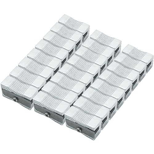 Veemoon 24Stücke Aluminiumlegierung Bleistiftspitzer Wiederverwendbarer Einloch Anspitzer Für Schreibwaren Kindergeschenk Für Schule Und Büro Veemoon 24Stücke Aluminiumlegierung Bleistiftspitzer Wiederverwendbarer Einloch Anspitzer Für Schreibwaren Kindergeschenk Für Schule Und Büro von Veemoon