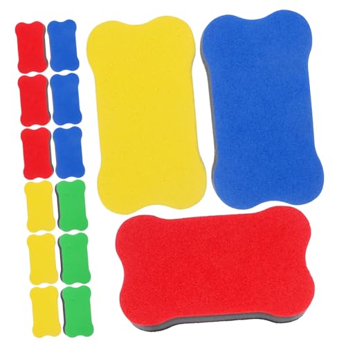Veemoon 24Stücke Magnetische Whiteboard Radierer Leichte Wiederverwendbare Tafelradierer für Büro und Schule für Glatte Oberflächen Langlebig und Praktisch von Veemoon