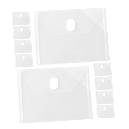 Veemoon 24Stücke Transparente Umschlag Organizer mit Bandverschluss für Dokumente Quittungen Fotos für Büro Reisen und Geldaufbewahrung Veemoon 24Stücke Transparente Umschlag Organizer mit Bandverschluss für Dokumente Quittungen Fotos für Büro Reisen und Geldaufbewahrung von Veemoon