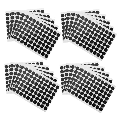Veemoon 25 Blatt Schwarze Punktaufkleber Wasserdichte Runde PVC Etiketten Selbstklebend Kratzfest Für Flaschen Gefrierschrank Outdoor Verwendung Organisieren Veemoon 25 Blatt Schwarze Punktaufkleber Wasserdichte Runde PVC Etiketten Selbstklebend Kratzfest Für Flaschen Gefrierschrank Outdoor Verwendung Organisieren von Veemoon