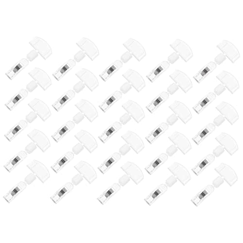 Veemoon 25 Stück Pop-Werbeclip Clip für Korbetiketten Punkt schwenkbare Preisclips Liste bildregal leuchtenklemmen aktenordner tischdeckenklammern Warenpreisclips Preisschild-Clip Acryl Veemoon 25 Stück Pop-Werbeclip Clip für Korbetiketten Punkt schwenkbare Preisclips Liste bildregal leuchtenklemmen aktenordner tischdeckenklammern Warenpreisclips Preisschild-Clip Acryl von Veemoon