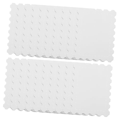 Veemoon 25 Stück Teiliges Aquarell postkarten Weiß Blanko Stempelkarte Originelles Bastelpapier Für Scrapbooking Mailing Künstlerbedarf von Veemoon