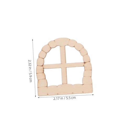 Veemoon 25 Stück Teiliges DIY Miniatur Fenster und Tür Set aus Naturbelassenem Holz Robust und Langlebig für Feengarten Puppenhaus Kreative Bastelprojekte und Gartendekoration Veemoon 25 Stück Teiliges DIY Miniatur Fenster und Tür Set aus Naturbelassenem Holz Robust und Langlebig für Feengarten Puppenhaus Kreative Bastelprojekte und Gartendekoration von Veemoon