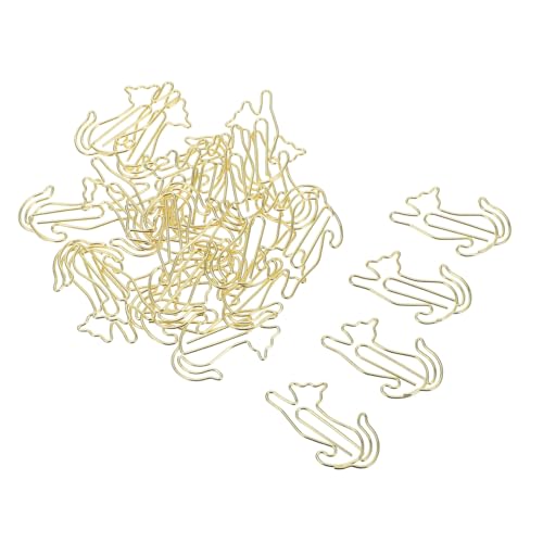 Veemoon 25Stücke Tierförmige Papierclips aus Kreative Büroklammern für Schule und Büro Lesezeichen Clips für Notizen Fotos und Dokumente Katzen Design Veemoon 25Stücke Tierförmige Papierclips aus Kreative Büroklammern für Schule und Büro Lesezeichen Clips für Notizen Fotos und Dokumente Katzen Design von Veemoon