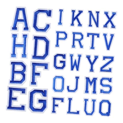 Veemoon 26 Stück Aufnäher Mit Buchstabenstickerei Buchstabenflecken Unser Nähen Band-patches Kleiden Party Kleidung Briefe Buchstaben-rucksack-patch Alphabet Blue Polyester Veemoon 26 Stück Aufnäher Mit Buchstabenstickerei Buchstabenflecken Unser Nähen Band-patches Kleiden Party Kleidung Briefe Buchstaben-rucksack-patch Alphabet Blue Polyester von Veemoon