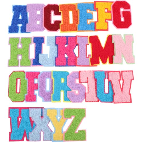 Veemoon 26 Stück Teiliges Bestickte Buchstaben Patches zum Aufbügeln Bunte DIY Textilapplikationen für Kleidung Reparatur und Dekoration Geeignet für Shirts Jacken Taschen Hüte und Schuhe Veemoon 26 Stück Teiliges Bestickte Buchstaben Patches zum Aufbügeln Bunte DIY Textilapplikationen für Kleidung Reparatur und Dekoration Geeignet für Shirts Jacken Taschen Hüte und Schuhe von Veemoon