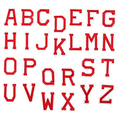 Veemoon 26 Stück Teiliges Bügelflicken mit Bestickten Buchstaben Langlebige Aufnäher für Kleidung DIY Farbenfrohe Eisen Patches Geeignet für Kleidung Taschen Rucksäcke und Bastelarbeiten Veemoon 26 Stück Teiliges Bügelflicken mit Bestickten Buchstaben Langlebige Aufnäher für Kleidung DIY Farbenfrohe Eisen Patches Geeignet für Kleidung Taschen Rucksäcke und Bastelarbeiten von Veemoon