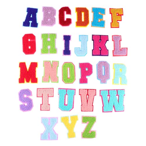 Veemoon 26 Stück Teiliges Set Buchstaben Stickereien Patches zum Aufbügeln für Kleidung und Taschen DIY Applikationen für Kreative Designs Veemoon 26 Stück Teiliges Set Buchstaben Stickereien Patches zum Aufbügeln für Kleidung und Taschen DIY Applikationen für Kreative Designs von Veemoon
