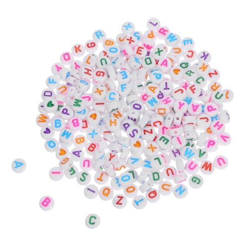 Veemoon 270 Stück Acryl Buchstabenperlen für Armbänder Flach Rund Farbecht mit Diy Alphabet Schmuckperlen Vielseitig für Freundschaftsarmbänder Partydeko und Bastelprojekte Veemoon 270 Stück Acryl Buchstabenperlen für Armbänder Flach Rund Farbecht mit Diy Alphabet Schmuckperlen Vielseitig für Freundschaftsarmbänder Partydeko und Bastelprojekte von Veemoon