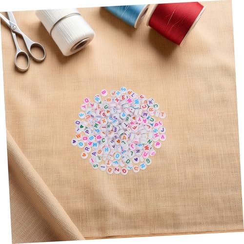 Veemoon 270 Stück Teiliges Flacher Buchstabenperlen für Freundschaftsarmbänder Leichte Acrylperlen mit Englischen Buchstaben und Langlebig Farbenfroh für DIY Schmuck und Bastelprojekte Veemoon 270 Stück Teiliges Flacher Buchstabenperlen für Freundschaftsarmbänder Leichte Acrylperlen mit Englischen Buchstaben und Langlebig Farbenfroh für DIY Schmuck und Bastelprojekte von Veemoon
