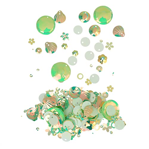 Veemoon 2Er-Pack Schmuck Pailletten-Bastelbedarf grüne Pailletten farbig funkelnd hochzeitsdeko Perlenzubehör Pailletten-Aufkleber basteln Perlenhandwerk Paillettenperlen Green Veemoon 2Er-Pack Schmuck Pailletten-Bastelbedarf grüne Pailletten farbig funkelnd hochzeitsdeko Perlenzubehör Pailletten-Aufkleber basteln Perlenhandwerk Paillettenperlen Green von Veemoon