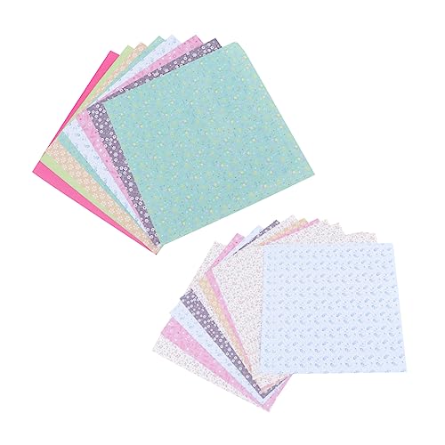 Veemoon 2Packungen Faltpapiere Einseitig Bedrucktes Origami Papier Blumenmuster für DIY Bastelprojekte für Erwachsene Basteln und Schulprojekte Veemoon 2Packungen Faltpapiere Einseitig Bedrucktes Origami Papier Blumenmuster für DIY Bastelprojekte für Erwachsene Basteln und Schulprojekte von Veemoon