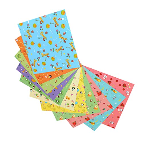 Veemoon 2Packungen Origami Faltpapier Einseitig Bedruckt mit Bunten Fruchtmustern für DIY Bastelprojekte Kinderkunst und Aktivitäten Veemoon 2Packungen Origami Faltpapier Einseitig Bedruckt mit Bunten Fruchtmustern für DIY Bastelprojekte Kinderkunst und Aktivitäten von Veemoon