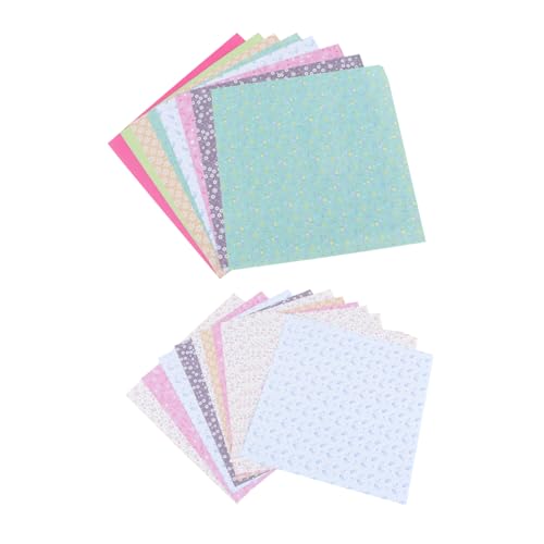 Veemoon 2Packungen Pack Origami Faltpapier Einseitig Bedrucktes Bastelpapier mit Blumenmuster DIY Papier für Kunstprojekte für Bastelarbeiten Veemoon 2Packungen Pack Origami Faltpapier Einseitig Bedrucktes Bastelpapier mit Blumenmuster DIY Papier für Kunstprojekte für Bastelarbeiten von Veemoon