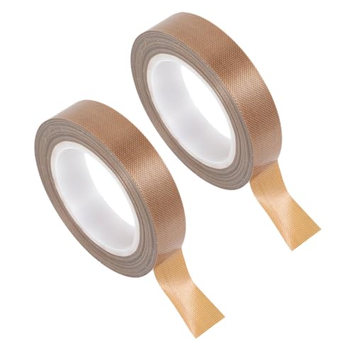 Veemoon 2Rollen Ptfe Klebeband Hitzefestes Dichtband für Vakuumiermaschine Hochtemperaturbeständig Selbstklebend für Isolierung und Abdichtung von Lebensmitteln Veemoon 2Rollen Ptfe Klebeband Hitzefestes Dichtband für Vakuumiermaschine Hochtemperaturbeständig Selbstklebend für Isolierung und Abdichtung von Lebensmitteln von Veemoon