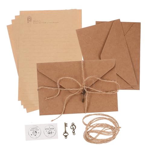 Veemoon 2Sätze Vintage Briefpapier Set mit Sätzen Reise Notizbucheinlage Retro Umschläge und Schreibset Teilig für und Persönliche Nachrichten Veemoon 2Sätze Vintage Briefpapier Set mit Sätzen Reise Notizbucheinlage Retro Umschläge und Schreibset Teilig für und Persönliche Nachrichten von Veemoon