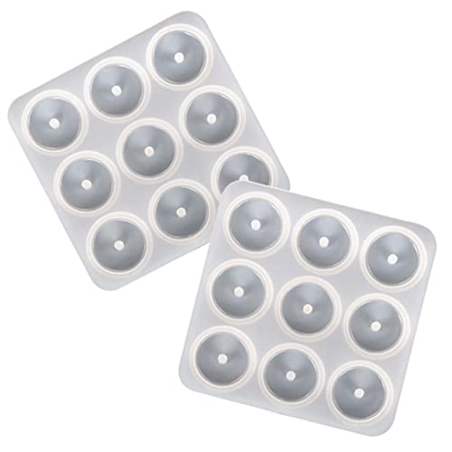Veemoon 2Stücke DIY Silikonform für Halskettenanhänger Langlebige und Flexible Gießform für Handwerksprojekte für Schmuckherstellung und Bastelbedarf Veemoon 2Stücke DIY Silikonform für Halskettenanhänger Langlebige und Flexible Gießform für Handwerksprojekte für Schmuckherstellung und Bastelbedarf von Veemoon