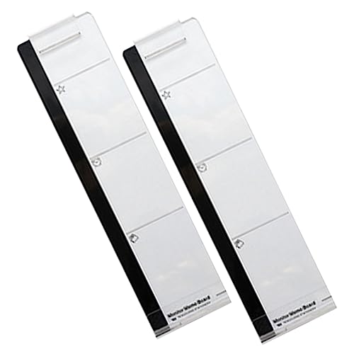 Veemoon 2Stücke Monitor Memo Board Halterung für Computerbildschirm für Büro und Zuhause Installieren Multifunktional Platzsparend von Veemoon