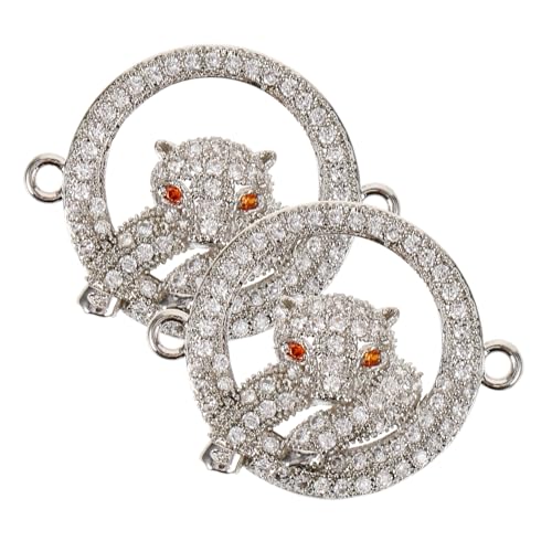Veemoon 2Stücke Schmuckverschluss Für Halsketten Und Armbänder DIY Metallverschluss Platinfarbe Eleganter Und Vielseitiger Connector Schmuckherstellung Veemoon 2Stücke Schmuckverschluss Für Halsketten Und Armbänder DIY Metallverschluss Platinfarbe Eleganter Und Vielseitiger Connector Schmuckherstellung von Veemoon