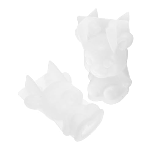 Veemoon 2Stücke Silikon Gießform Elch Für DIY Bastelarbeiten Resin Silikonform Für Tierfiguren Vielseitige Epoxidharz Gießform Für Dekorationen von Veemoon