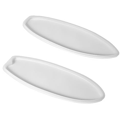 Veemoon 2Stücke Surfbrett Silikonform für DIY Untersetzer Epoxidharz Gießform für Bastelprojekte für Home Decor und Einzigartige Handwerkskunst von Veemoon